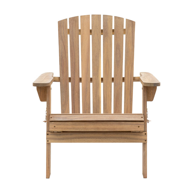 Aspri Adirondack Lounge Chair – Natural
