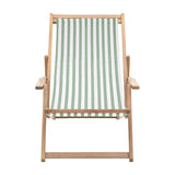 Creta Folding Deck Chair with Armrests