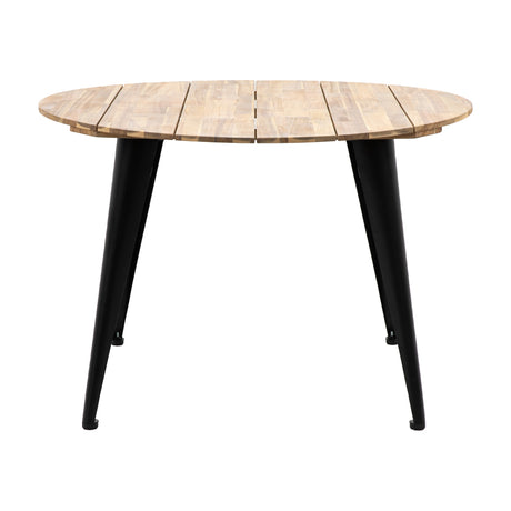 Ponza Round Dining Table – Natural