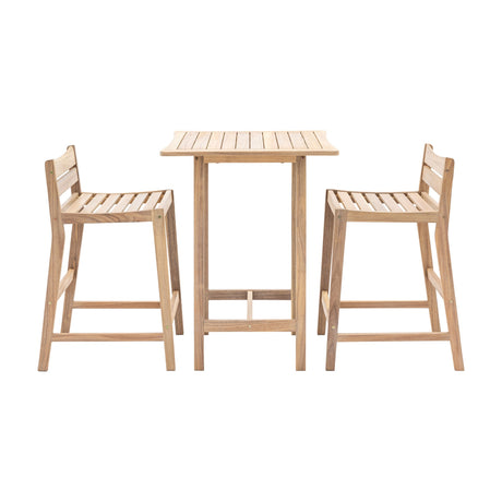 Astakos Acacia High Bar Set – Natural