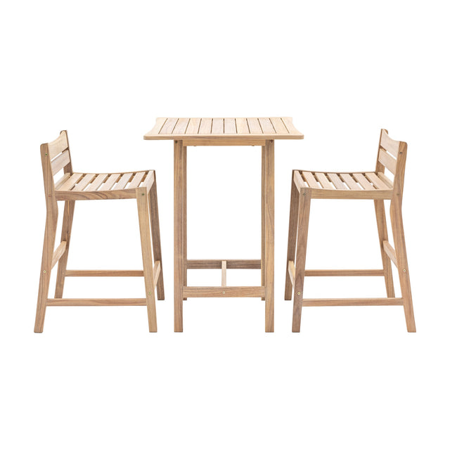 Astakos Acacia High Bar Set – Natural