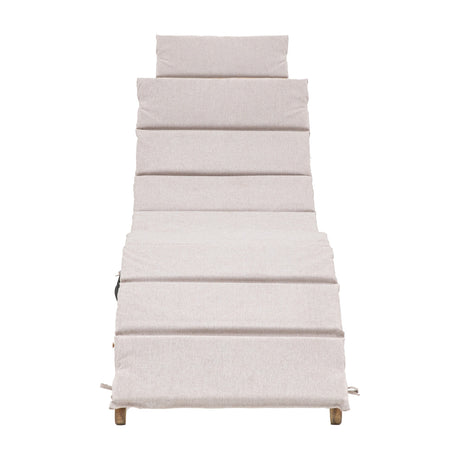 Ammos Foldaway Sunlounger – Natural