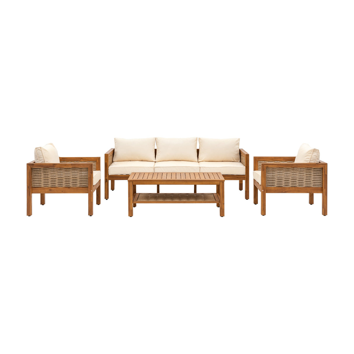 Belize Garden Lounge Set – Natural
