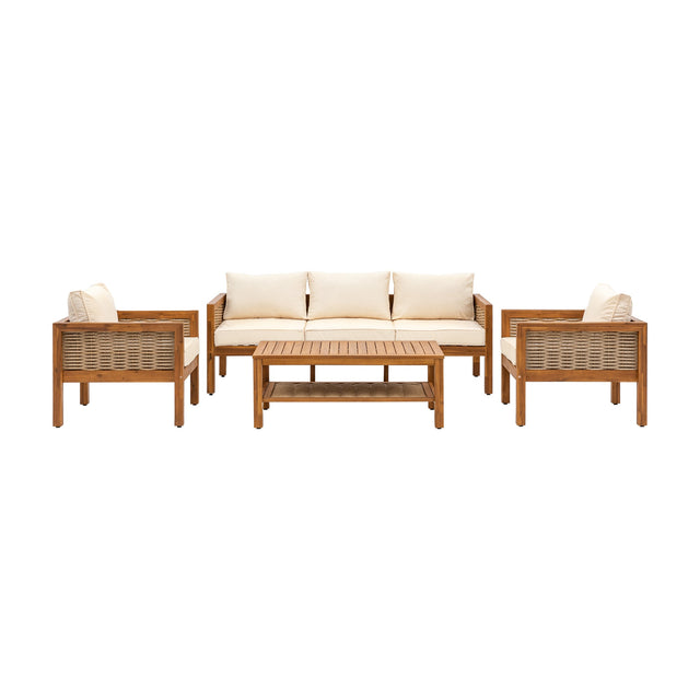 Belize Garden Lounge Set – Natural