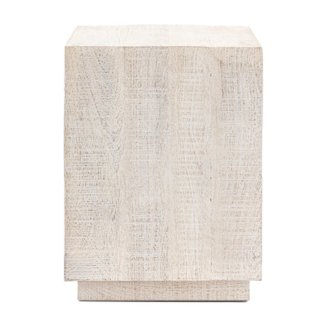 Iowa Solid Block Side Table