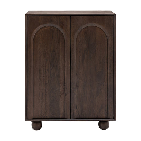 Arc 2 Door Cupboard – Walnut