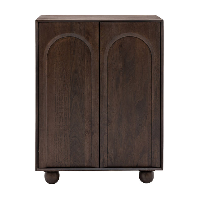 Arc 2 Door Cupboard – Walnut