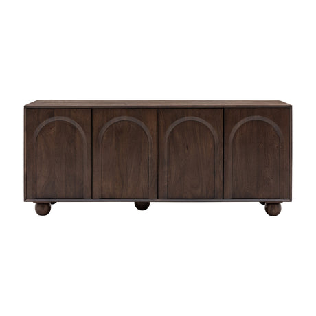 Arc 4 Door Sideboard – Walnut