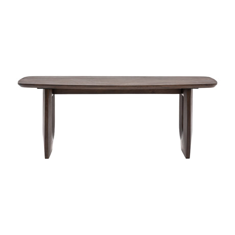 Arc Dining Bench – Walnut
