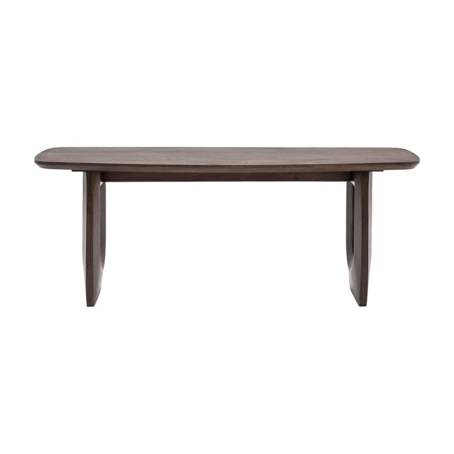 Arc Dining Bench – Walnut