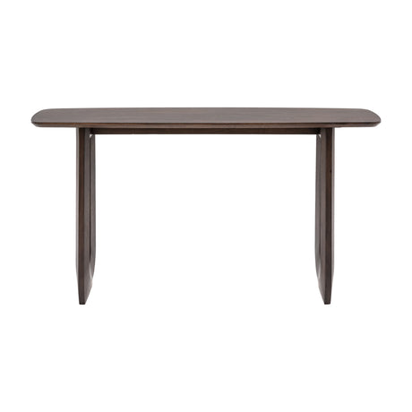 Arc Console Table [Curved Mango Wood] – Walnut