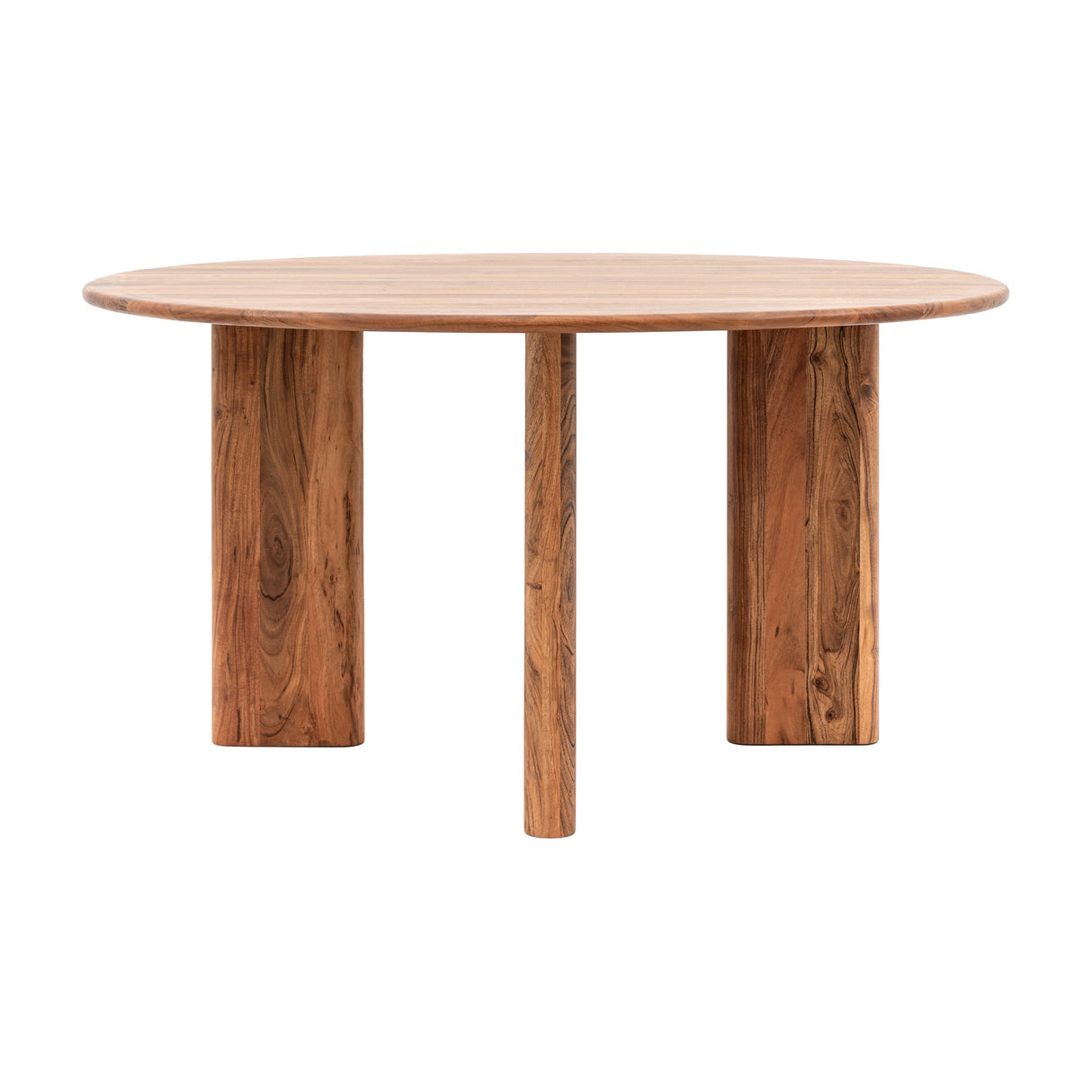 Borden Round Dining Table – Natural