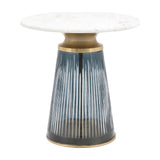 Seville Marble Top Side Table