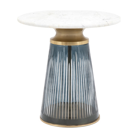 Seville Marble Top Side Table
