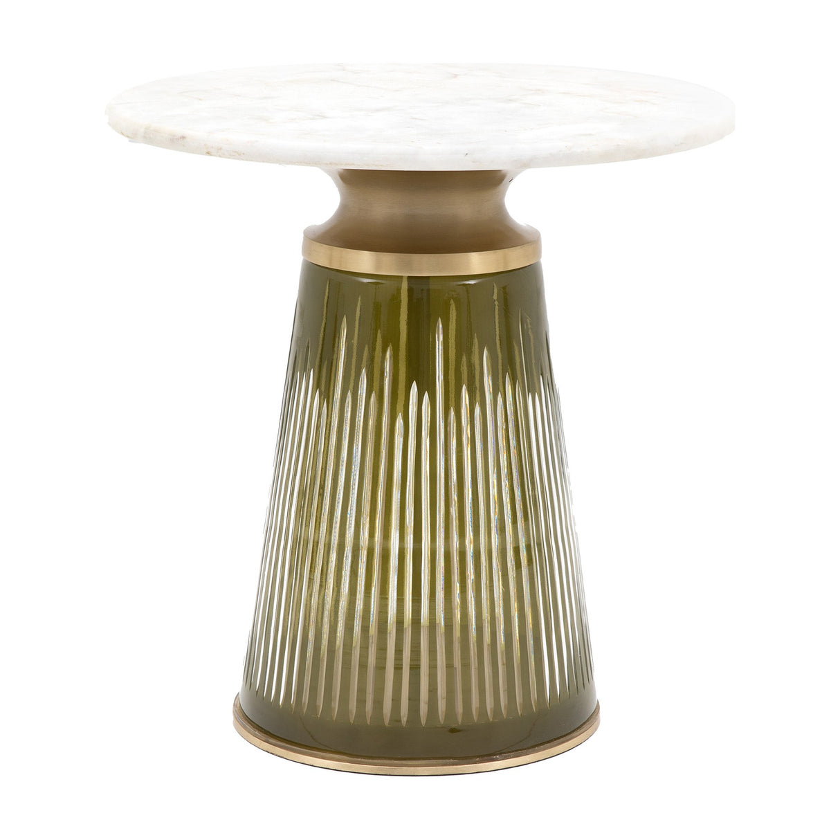 Seville Marble Top Side Table