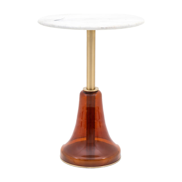 Bilbao Side Table with Marble Top
