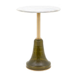 Bilbao Side Table with Marble Top