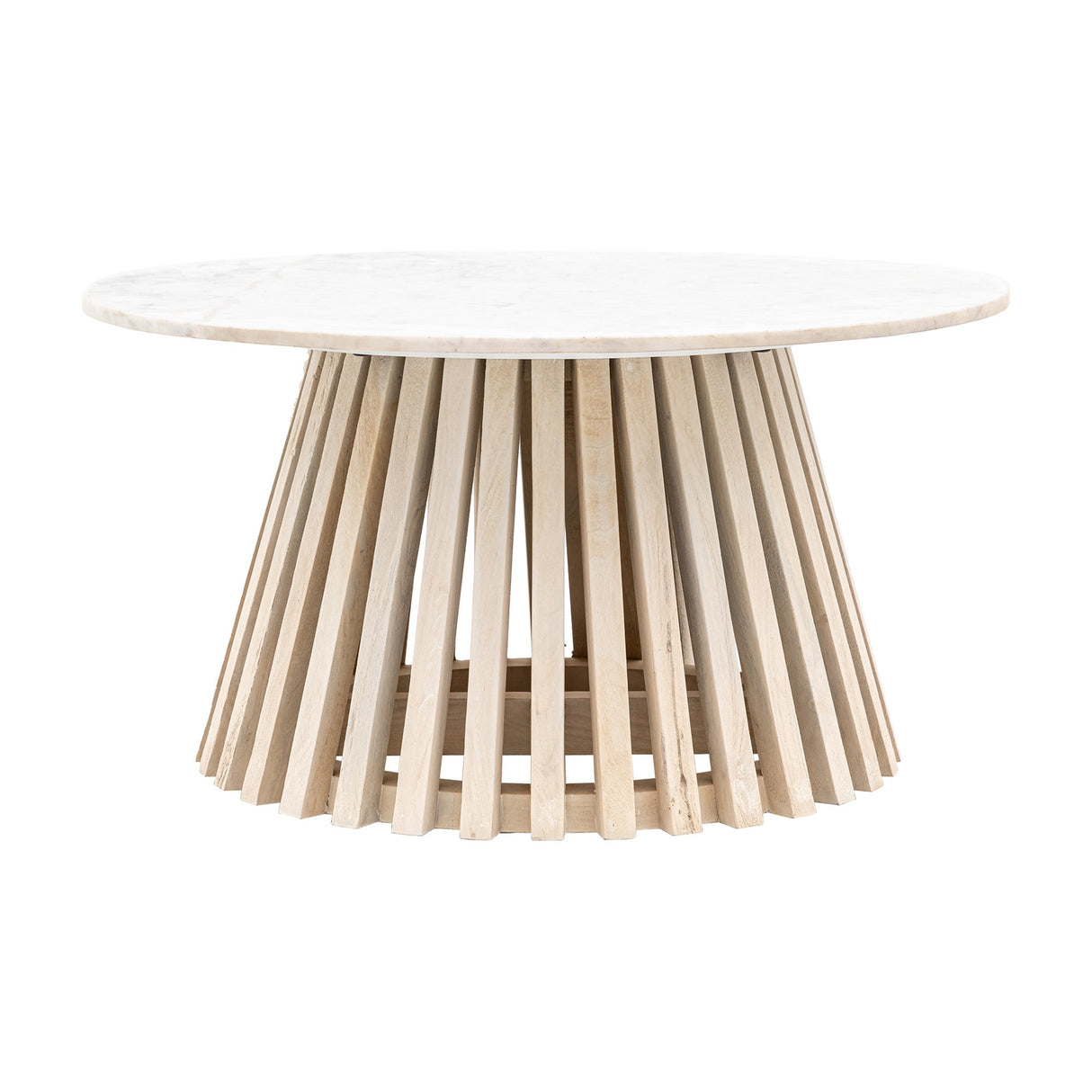Soho Marble Top Coffee Table – White
