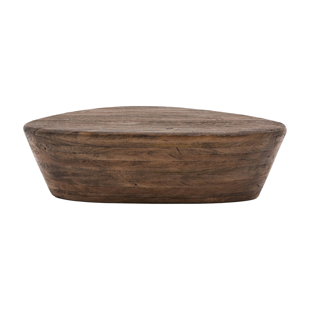 Oregon Solid Mango Wood Coffee Table – Dark Wood