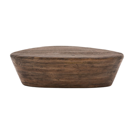 Oregon Solid Mango Wood Coffee Table – Dark Wood