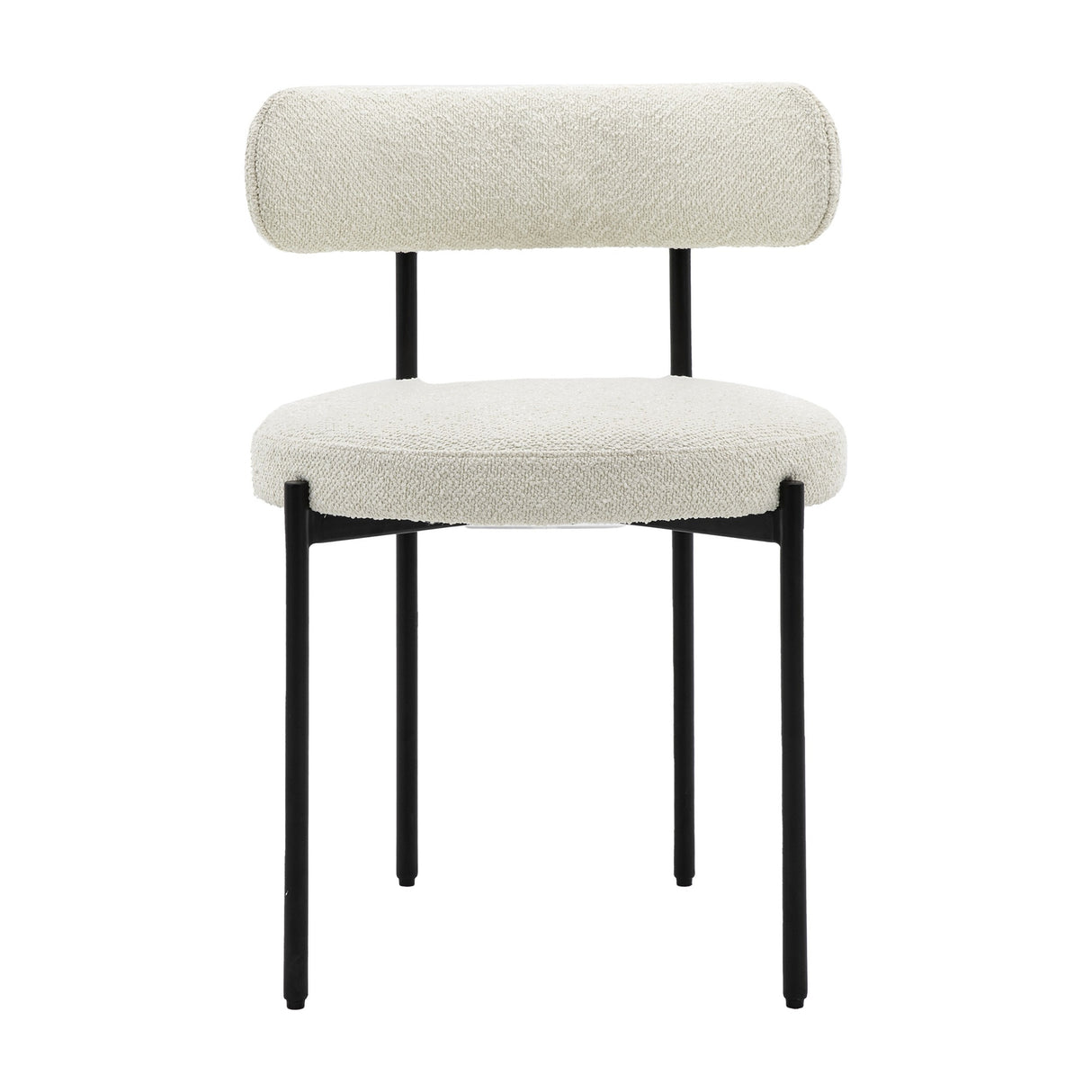 Aveley Bouclé Dining Chairs Set of 2