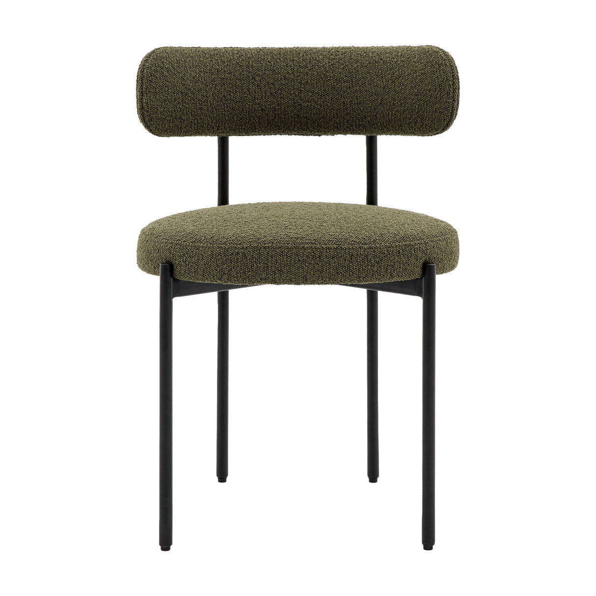 Aveley Bouclé Dining Chairs Set of 2
