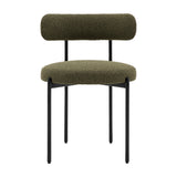 Aveley Bouclé Dining Chairs Set of 2