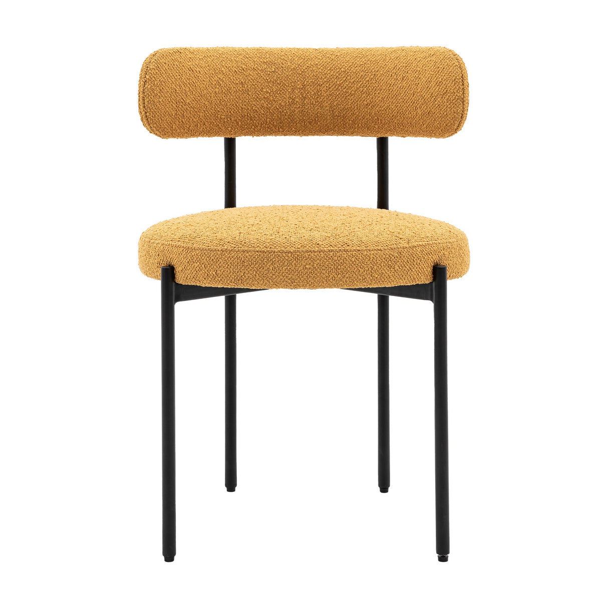 Aveley Bouclé Dining Chairs Set of 2