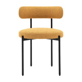 Aveley Bouclé Dining Chairs Set of 2