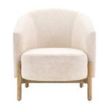 Tindon Faux Shearling Armchair
