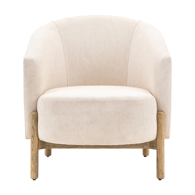 Tindon Faux Shearling Armchair