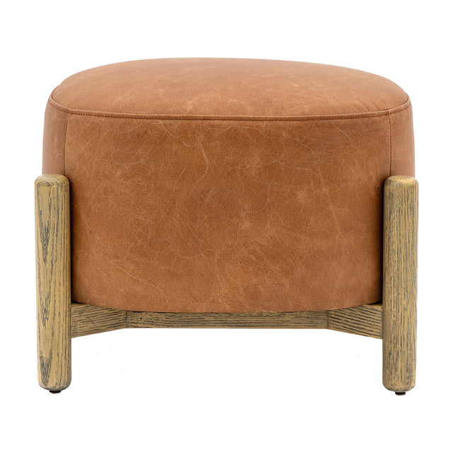 Tindon Footstool – Brown