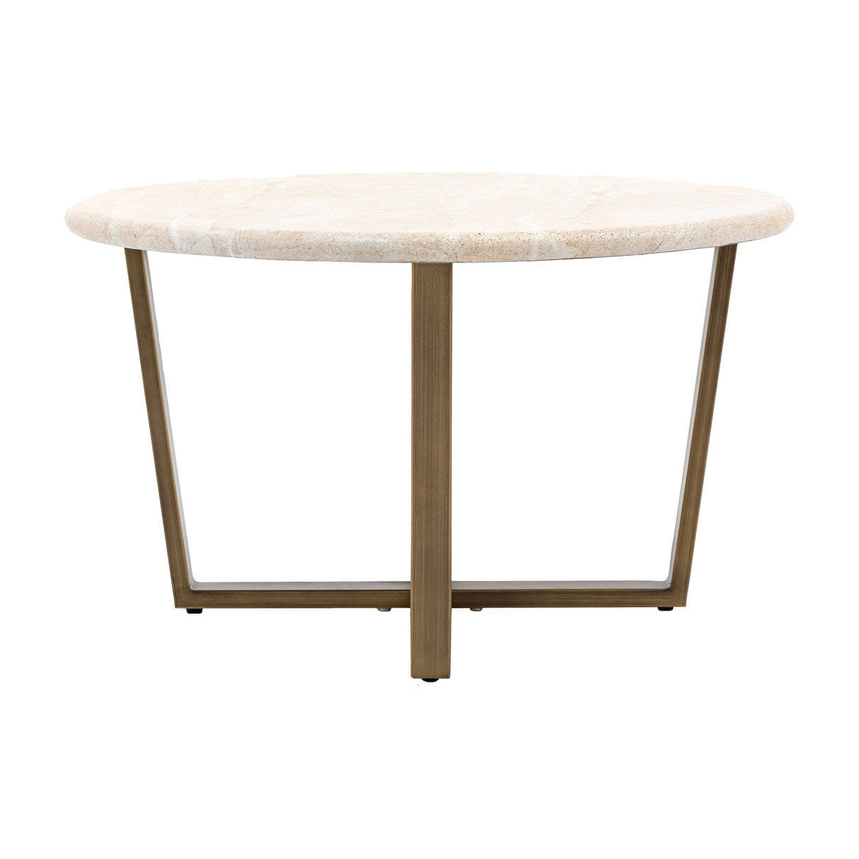 Moderna Round Coffee Table – Cream