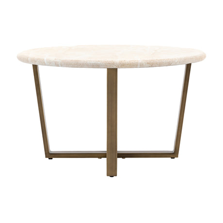 Moderna Round Coffee Table – Cream