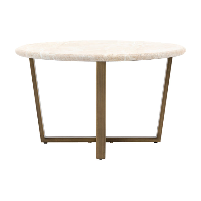 Moderna Round Coffee Table – Cream
