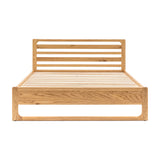 Craft Oak Bed Frame – Natural