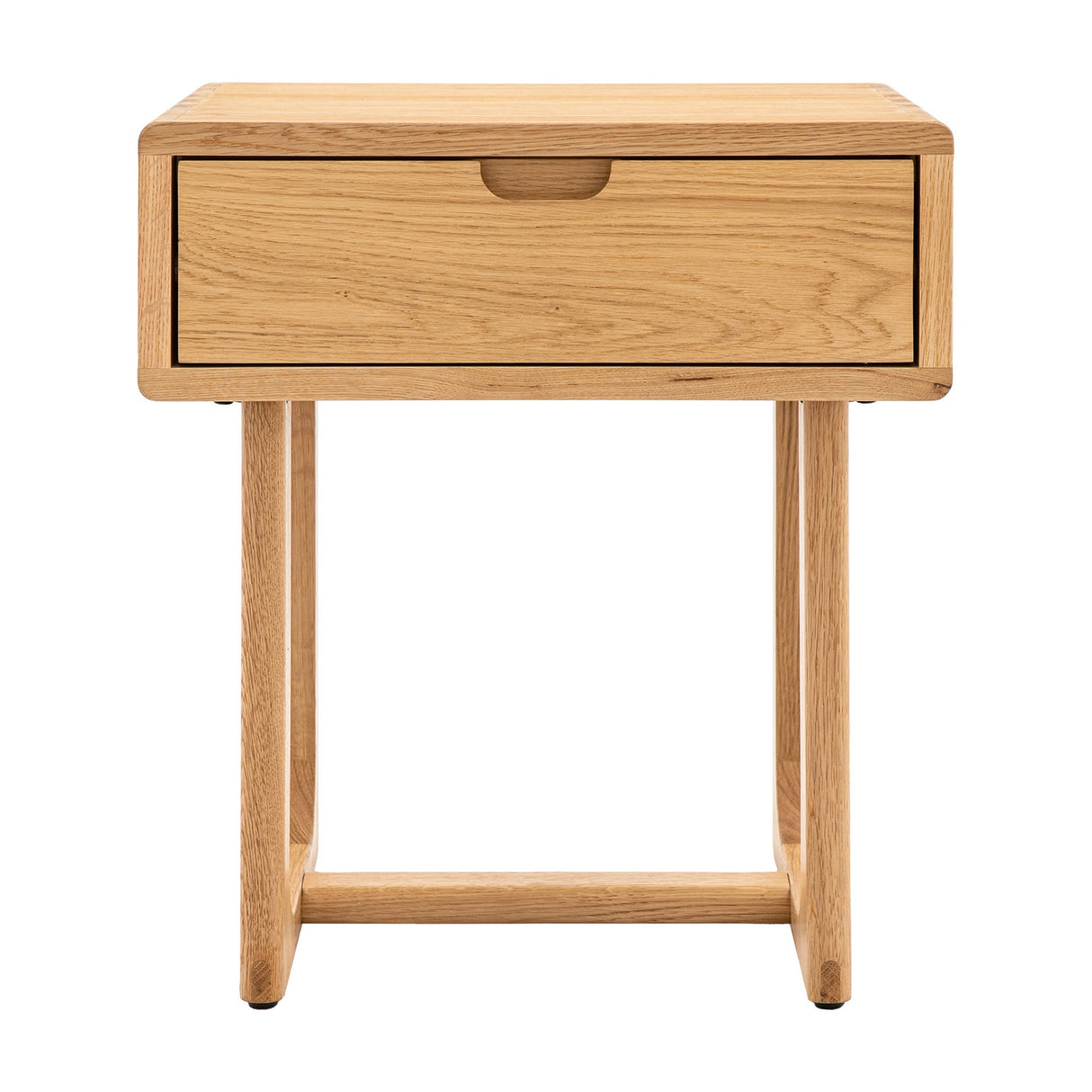 Craft Bedside Table with 1 Drawer – Natural Oak