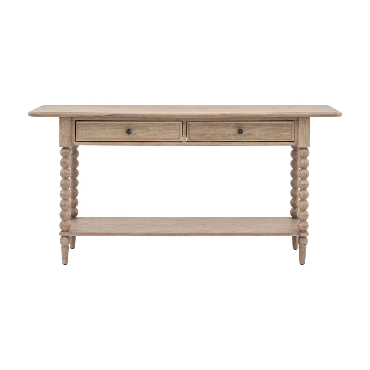 Artisan 2 Drawer Console Table – Natural Oak