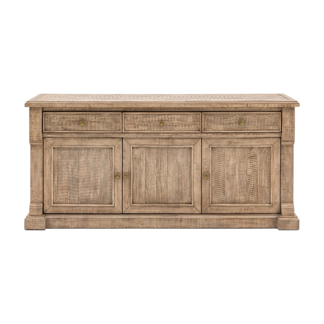 Vancouver Sideboard 3 Door 3 Drawer – Natural