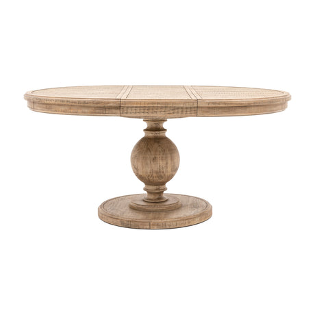 Vancouver Round Extending Dining Table – Natural