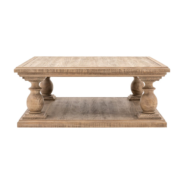 Vancouver Square Coffee Table – Natural