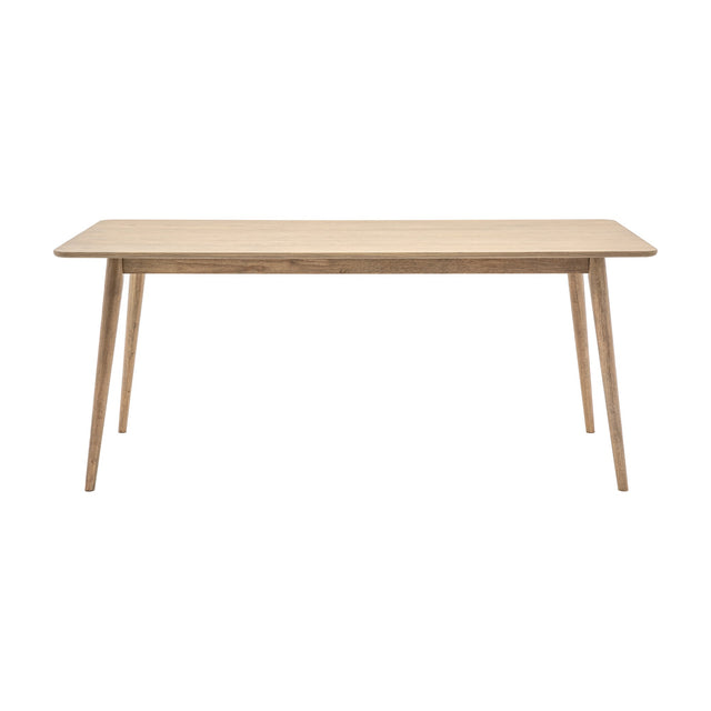 Panelled Dining Table – Oak