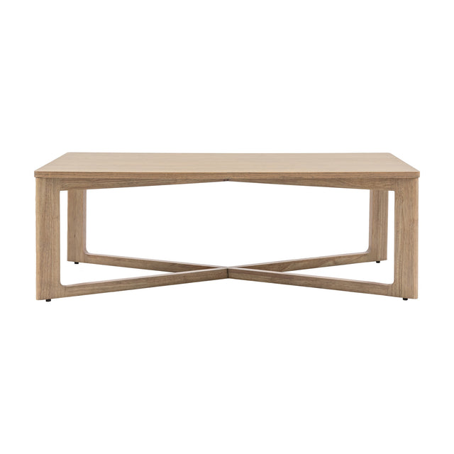 Panelled Coffee Table – Oak