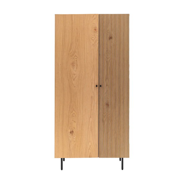Hyland 2 Door Wardrobe – Natural Oak