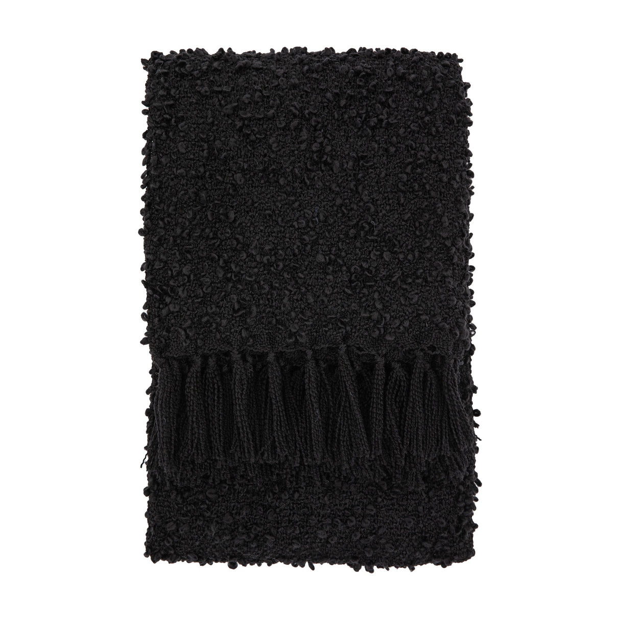 Bologna Textured Throw with Tassels