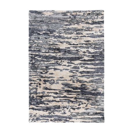 Trisul Abstract Rug – Grey