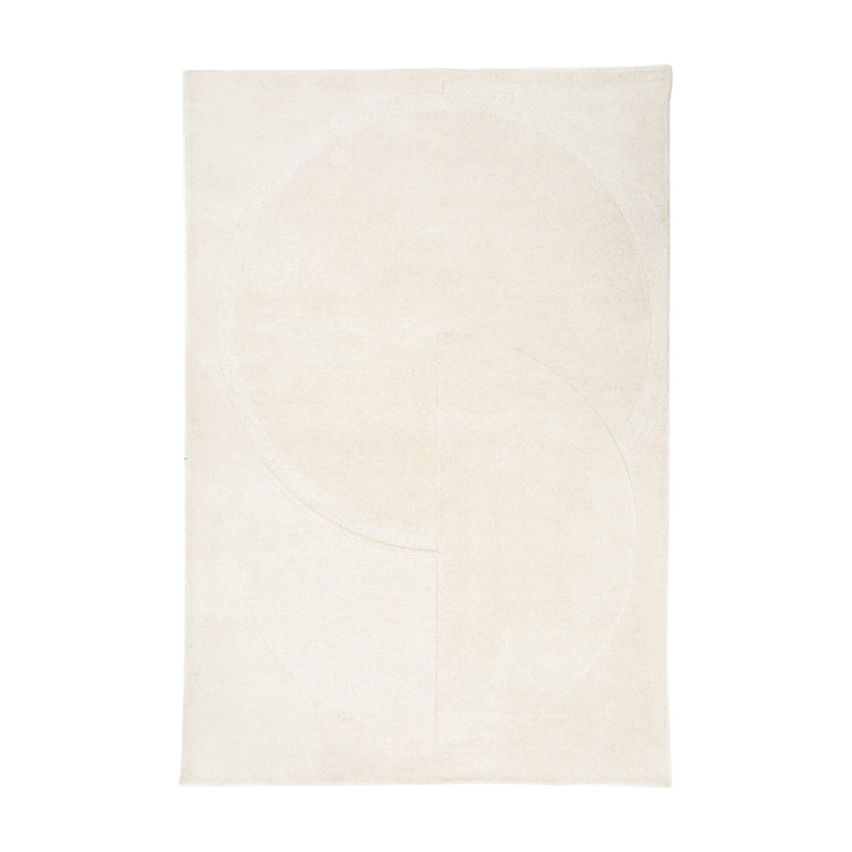 Romney Lambswool Rug – Cream