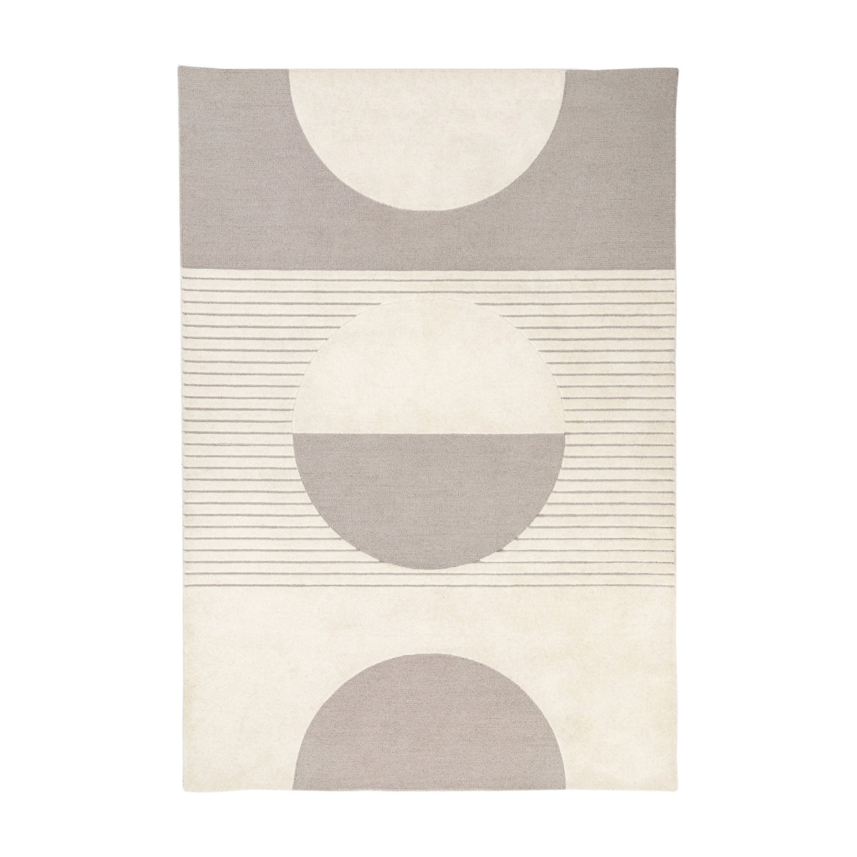 Shear Lambswool Rug – Grey