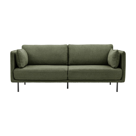 Wigmore 3 Seater Sofa in Boucle – Verdant Green