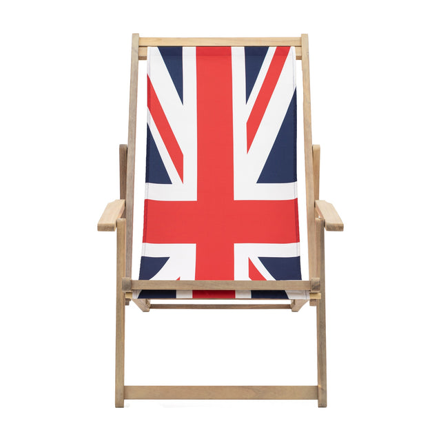 Union Jack Deck Chair – Multicoloured